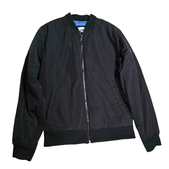 Old Navy Men's Black Bomber Jacket - Picture 1 of 9